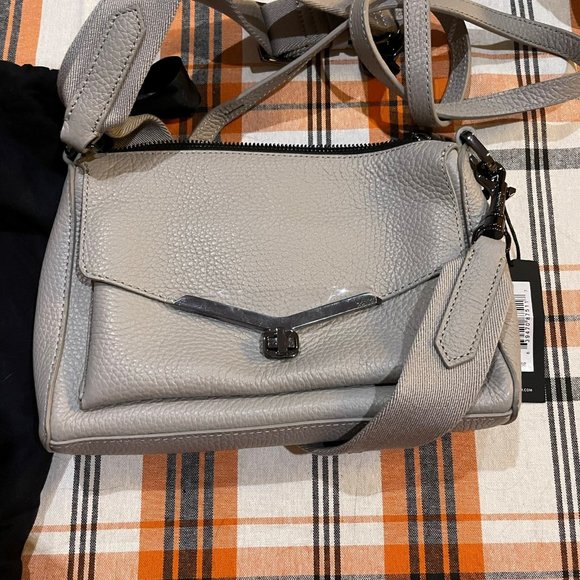 Botkier Handbags - Botkier Valentina Silver Gray Camera Crossbody Bag Purse with 2 Straps NWT